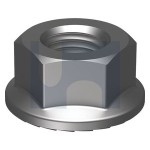 NUT HEX SERRATED FLANGE GAL CL8 M12
