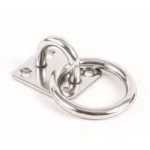 PAD EYE OBLONG & RING G304 6MM