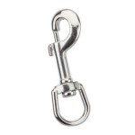SWIVEL EYE SNAP HOOK G316 25MM