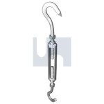 TURNBUCKLE HOOK & HOOK G316 M10 X 150