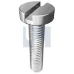 SCREW METAL THREAD G316 CHEESE HEAD SLOTTED M4 X 20