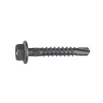 TEK SCREW SDM HEX HEAD CL4 12-14 X 35MM BOX 1000
