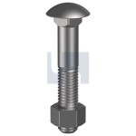 CUPHEAD BOLT & NUT 8.8 GAL M16 X 90