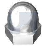 DOME NUT G304 M6