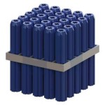 WALL PLUG PVC FRAME BLUE 8MM X 50
