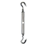 TURNBUCKLE HOOK & HOOK G316 M6 X 90