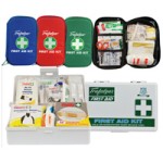 FIRST AID KIT HANDY SOFTPACK BLUE VEHICLE LOW RISK