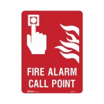 SIGN FIRE ALARM CALL POINT POLYPROPYLENE 300MM X 225MM