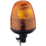 HELLA REVOLVING LAMP ROTAFLEX AMBER 12V 55W FLEX PIPE MOUNT