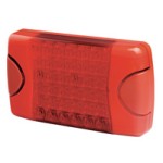 HELLA CLR/RED LED STRIP WARNING LAMP 2XD