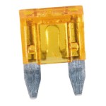 HELLA MINI BLADE FUSE YELLOW 20A 10PCS 8JS