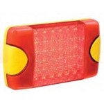 HELLA HM060621 DURALED ECE LED ST/REAR POSTN 9-33VDC 2SB RED