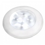 HELLA LED RND 12V WHT WHT RIM BULK 2XT