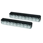 HELLA LED DRL KIT 30DEG MOUNT 12V 2PT