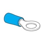HELLA 4.3MM BLUE EYE 100 PIECES 8KW
