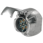 HELLA FLAT 7 PIN PLUG PLASTIC 8JA 4921