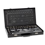 SOCKET SET 1/2 DR AF 3/8 - 1.1/4 & METRIC 8-32MM 43 PCE TYPHOON