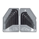 ALLEN KEY SET AF & METRIC 30 PCE TYPHOON