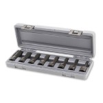 INHEX IMPACT SOCKET SET 1/2DR AF 8 PCE TYPHOON