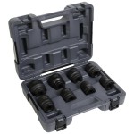SOCKET SET IMPACT 3/4 DRIVE METRIC 24 - 46MM 8 PCE TYPHOON
