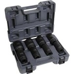 IMPACT SOCKET SET DEEP 3/4 DR METRIC 24 - 46MM 8 PCE TYPHOON