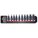INHEX SOCKET SET 1/2DR METRIC 4 - 19MM 10 PCE TYPHOON
