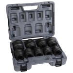 IMPACT SOCKET SET STD 1IN DR 9 PCE AF TYPHOON