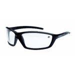 SAFETY GLASSES BOLLE PROWLER GLOSS BLACK FRAME CLEAR LENS AS/AF