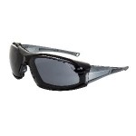 SAFETY GLASSES BOLLE RUSH SEAL SMOKE LENS AS/AF