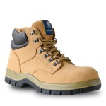BOOT TITAN STEEL TOE HRO SOLE L/UP WHEAT SZ 5 BATA