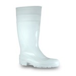 GUMBOOT UTILITY NON-SAFETY PVC EH 400MMH WHITE SZ 10 BATA