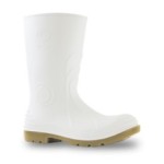 GUMBOOT JOBMASTER 2 NON-SAFETY PVC EH 400MMH WHITE/GRISTLE SZ 10 BATA