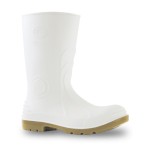 GUMBOOT JOBMASTER 2 NON-SAFETY PVC EH 400MMH WHITE/GRISTLE SZ 14 BATA