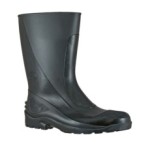 GUMBOOT HANDYMAN NON-SAFETY PVC 300MMH BLACK SZ 10 BATA