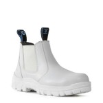 BOOT HERCULES STEEL TOE HRO SOLE PULL ON WHITE SZ 11 BATA