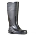 GUMBOOT UTILITY NON-SAFETY PVC EH 400MMH BLACK SZ 6 BATA