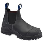 SAFETY BOOTS WHEAT PULL ON STEEL TOE RUBBER OUTSOLE ROTOFLEX 9000 SZ 7.5 BLUNDSTONE