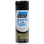 PAINT SPRAY & MARK BLACK 350GM 40013501 DYMARK