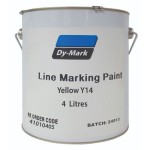 LINE MARKING PAINT YELLOW 4L 41010405 DYMARK
