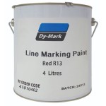 LINE MARKING PAINT RED 4L 41010402 DYMARK