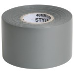 PVC TAPE SILVER 48MM X 30M X 160UM 47600110 DYMARK