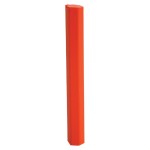 LEVIATHAN LUMBER CRAYONS NO.3 FLUORO ORANGE BOX 12 12020326 DYMARK