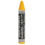 LEVIATHAN INDUSTRIAL CRAYONS YELLOW BOX 12 12345605 DYMARK