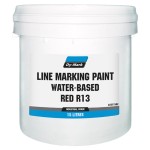 LINE MARKING PAINT WATER BASED RED 15L 41011502 DYMARK