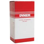 TEX PEN BALL POINT MARKER WHITE BOX 12 12760111 DYMARK