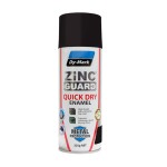 ZINC GUARD QUICK DRY ENAMEL FLAT BLACK 325G 230932101 DYMARK