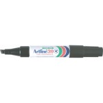 ARTLINE 30 PERMANENT MARKER BLACK 5MM CHISEL NIB BOX 12
