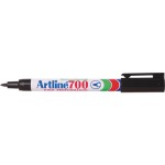 ARTLINE 700 PERMANENT MARKER BLACK 0.7MM BULLET NIB BOX 12