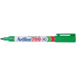 ARTLINE 700 PERMANENT MARKER GREEN 0.7MM BULLET NIB BOX 12