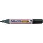 ARTLINE 170 PERMANENT MARKER DRY SAFE BLACK 2MM BULLET NIB BOX 12 101701